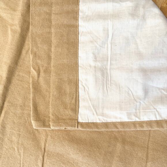 English Cottage Crow & Berry Panels Park Designs Set of 2 Cotton Lined 35"x35" - Picture 9 of 11